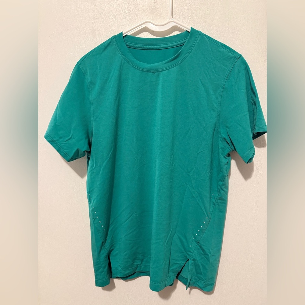 Lululemon Women’s Relaxed-Fit Running T-Shirt Kelly Green Size 4